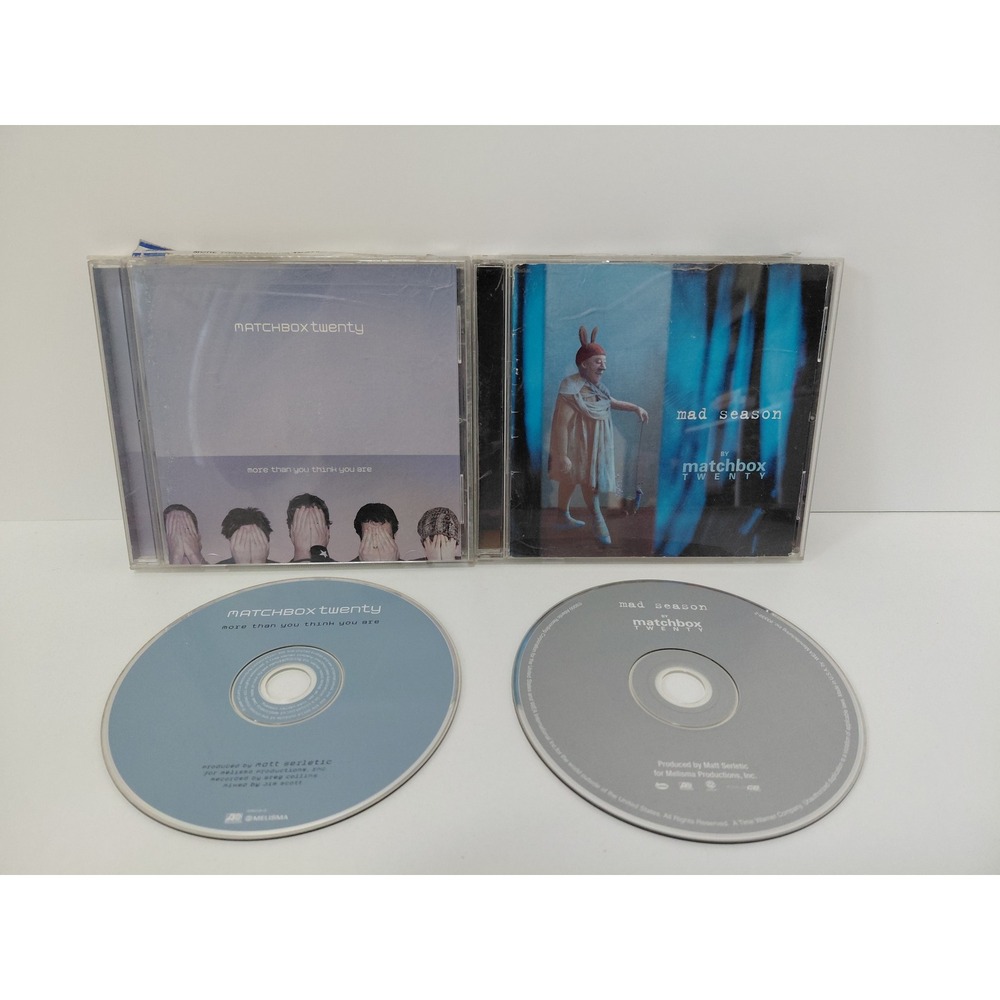 Matchbox Twenty CD Bundle Mad Season & More Than You Think You Are Alt Rock 2pk